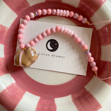 Afbeelding in Gallery-weergave laden, Kinderketting - Parelmoer Hondje Lichtroze