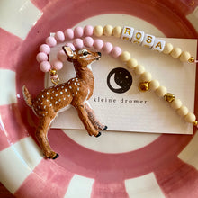 Afbeelding in Gallery-weergave laden, Gepersonaliseerde kinderketting hertje