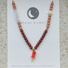 Afbeelding in Gallery-weergave laden, Naamketting Strawberrypie - Suus