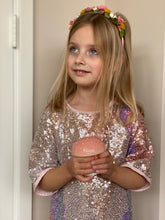 Afbeelding in Gallery-weergave laden, Kinderhaarband vilt bloemen