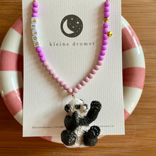 Afbeelding in Gallery-weergave laden, Gepersonaliseerde kinderketting panda
