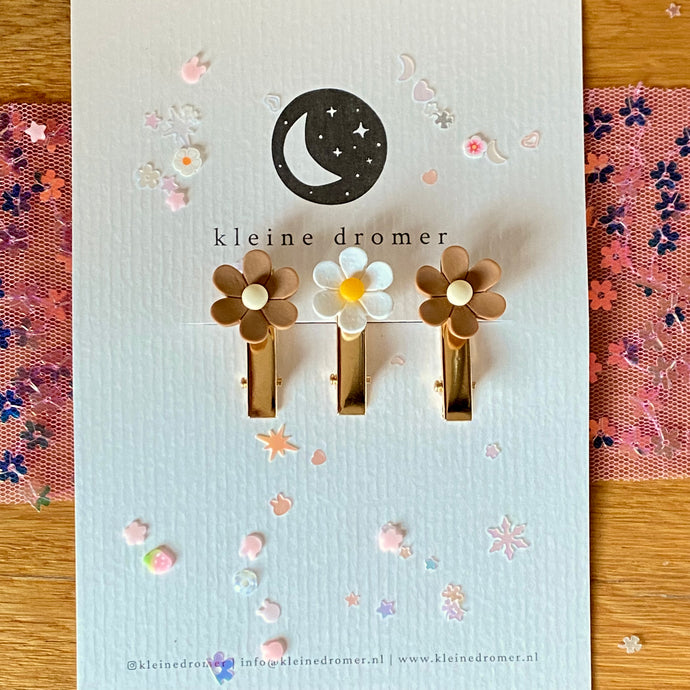 Haarclipjes bloemen