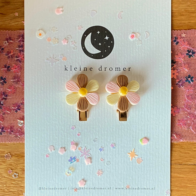 Haarclipjes bloemen