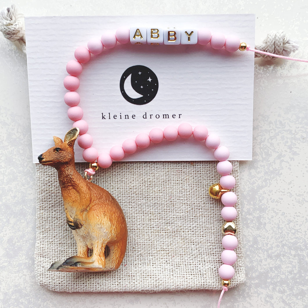 Naamketting Kangoeroe - Abby